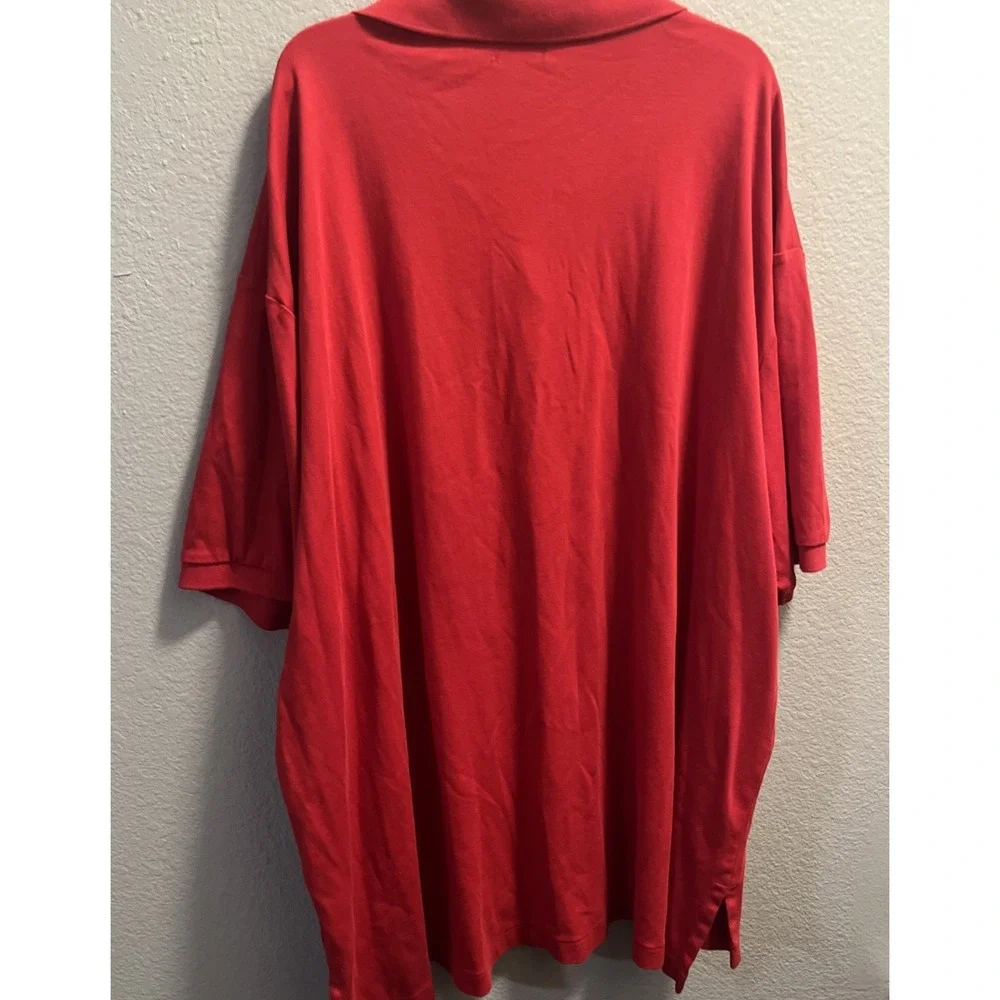Polo Ralph‎ Lauren Polo Shirt Men 3XB Big Red Pima Interlock Flesh Pony Golf